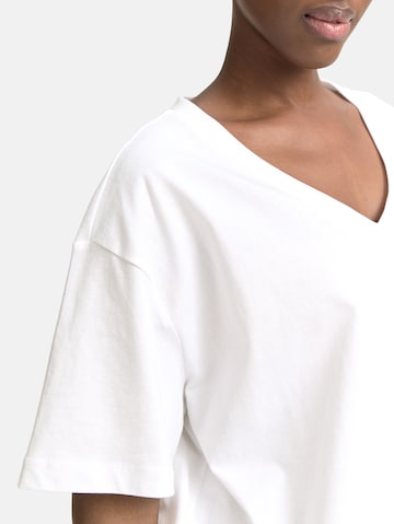 TOM TAILOR DENIM Shirt in White