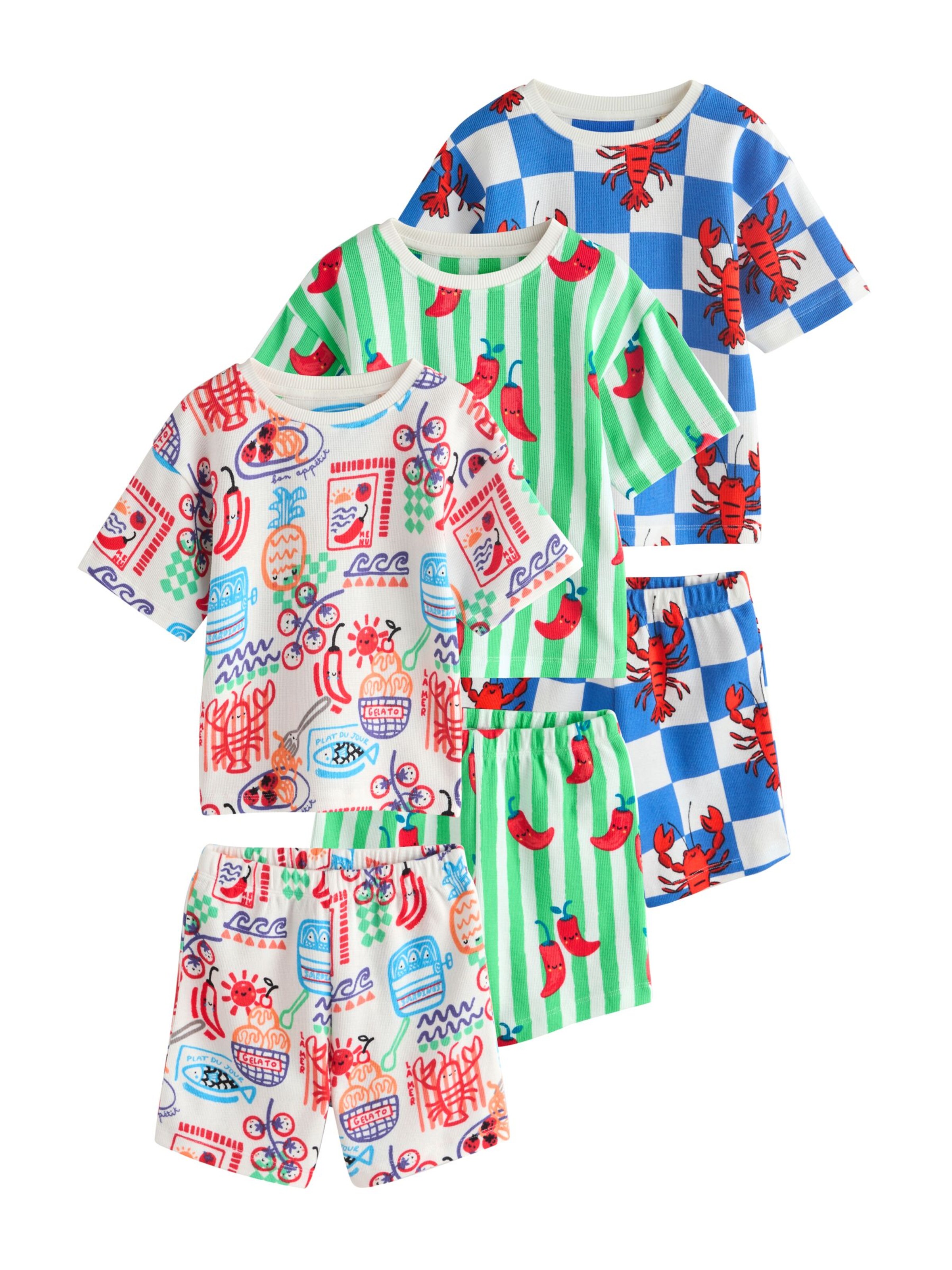 Next Schlafanzug in Blau: Vorderseite