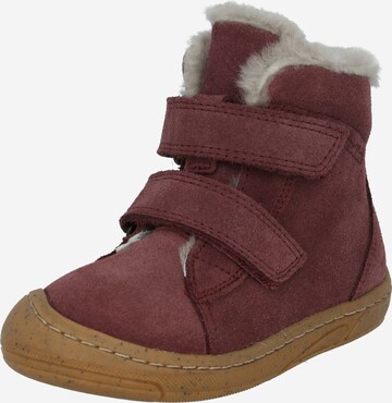 Froddo - Botas de nieve 'Minni' en rojo: frente