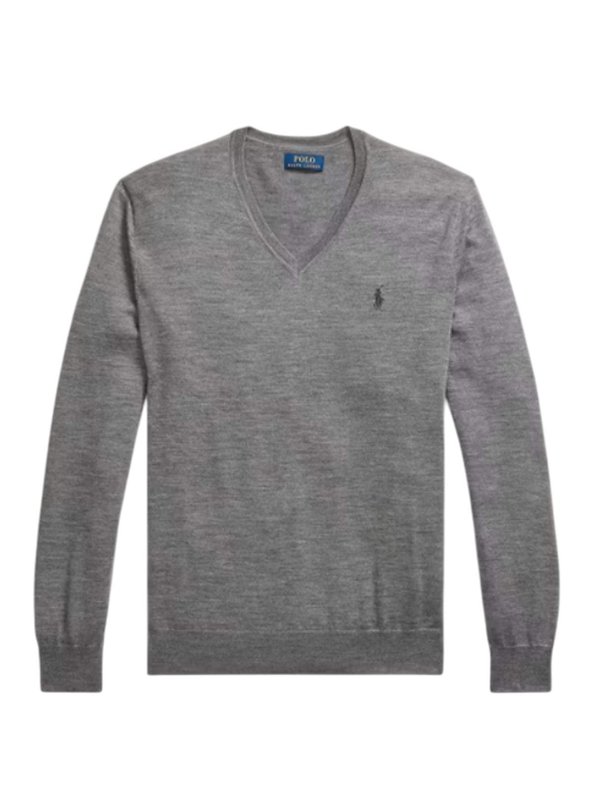 Ralph Lauren Trui in Grijs: voorkant