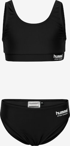 Bikini 'JR Solid' Hummel en noir : devant
