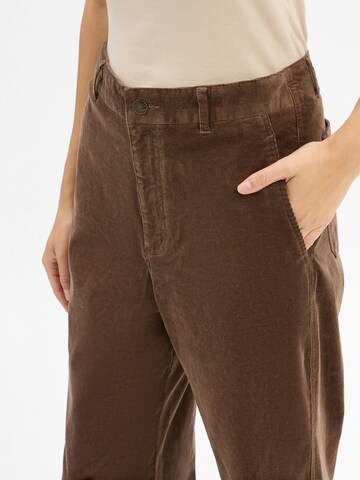 Franco Callegari Bootcut Hose in Braun