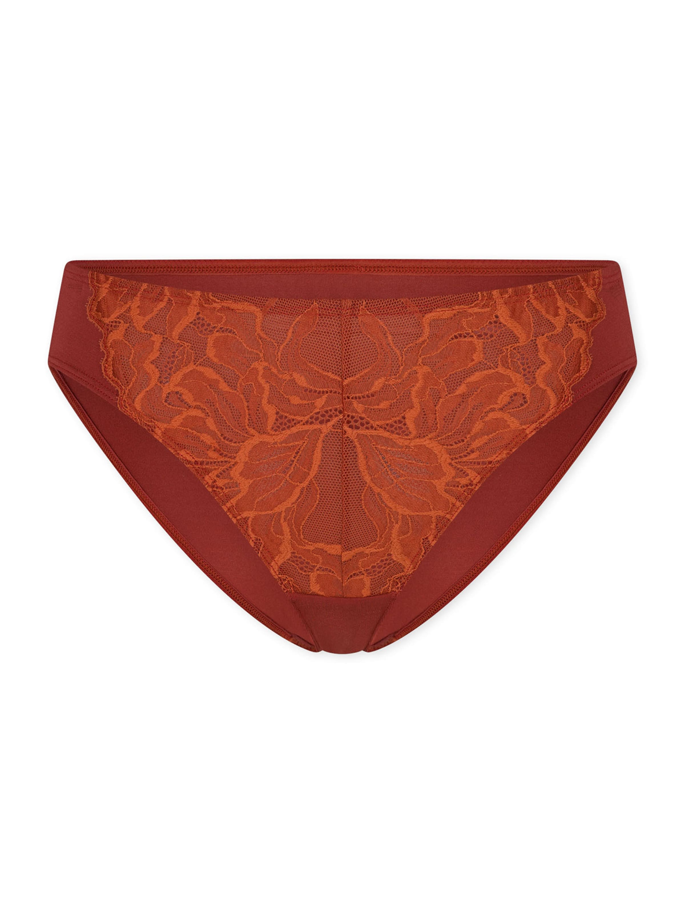 Slip ' Unique Premium ' SCHIESSER en orange : devant