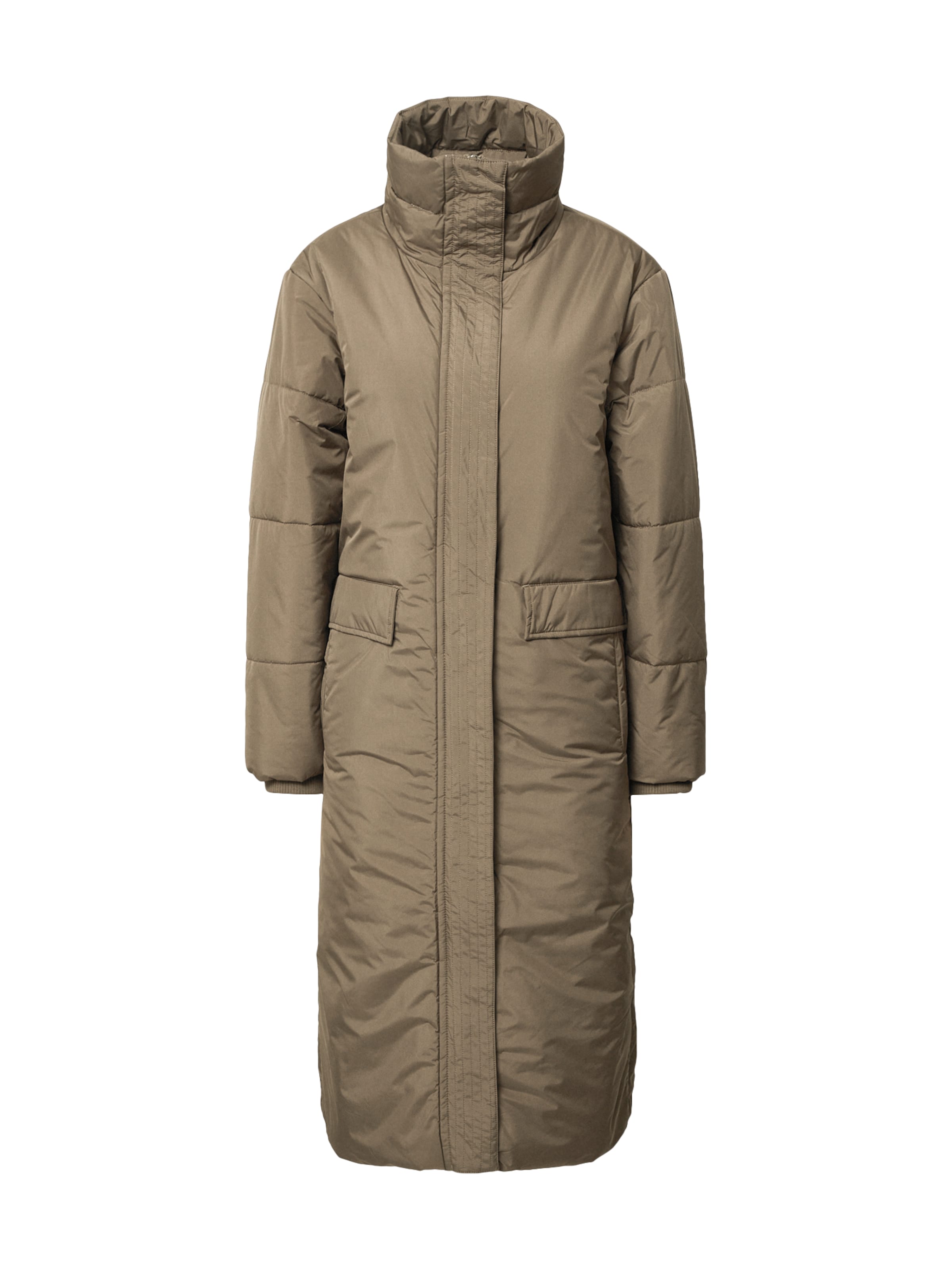 Soft Rebels Vinterfrakke i beige: forside