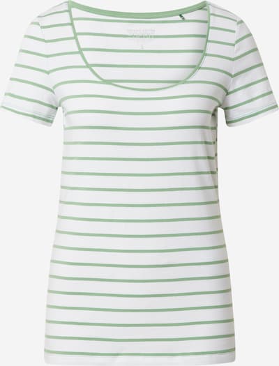 ESPRIT Shirt 'Dancer' in grün / weiß, Produktansicht