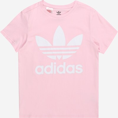 ADIDAS ORIGINALS Koszulka 'TREFOIL' w kolorze różowy pudrowy / białym, Podgląd produktu