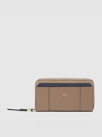Piquadro Wallet in Grey: front