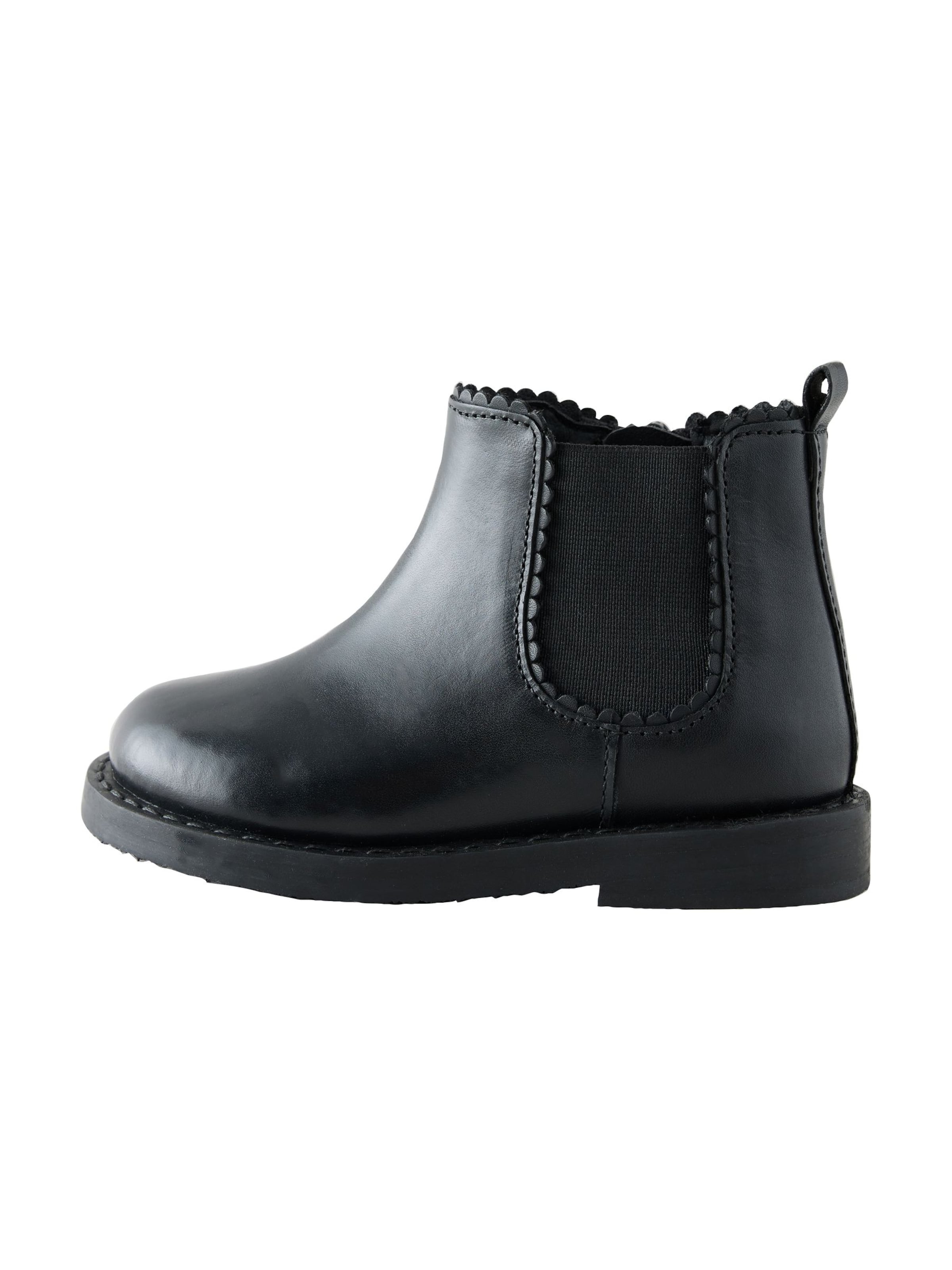Next Boots in Black: front