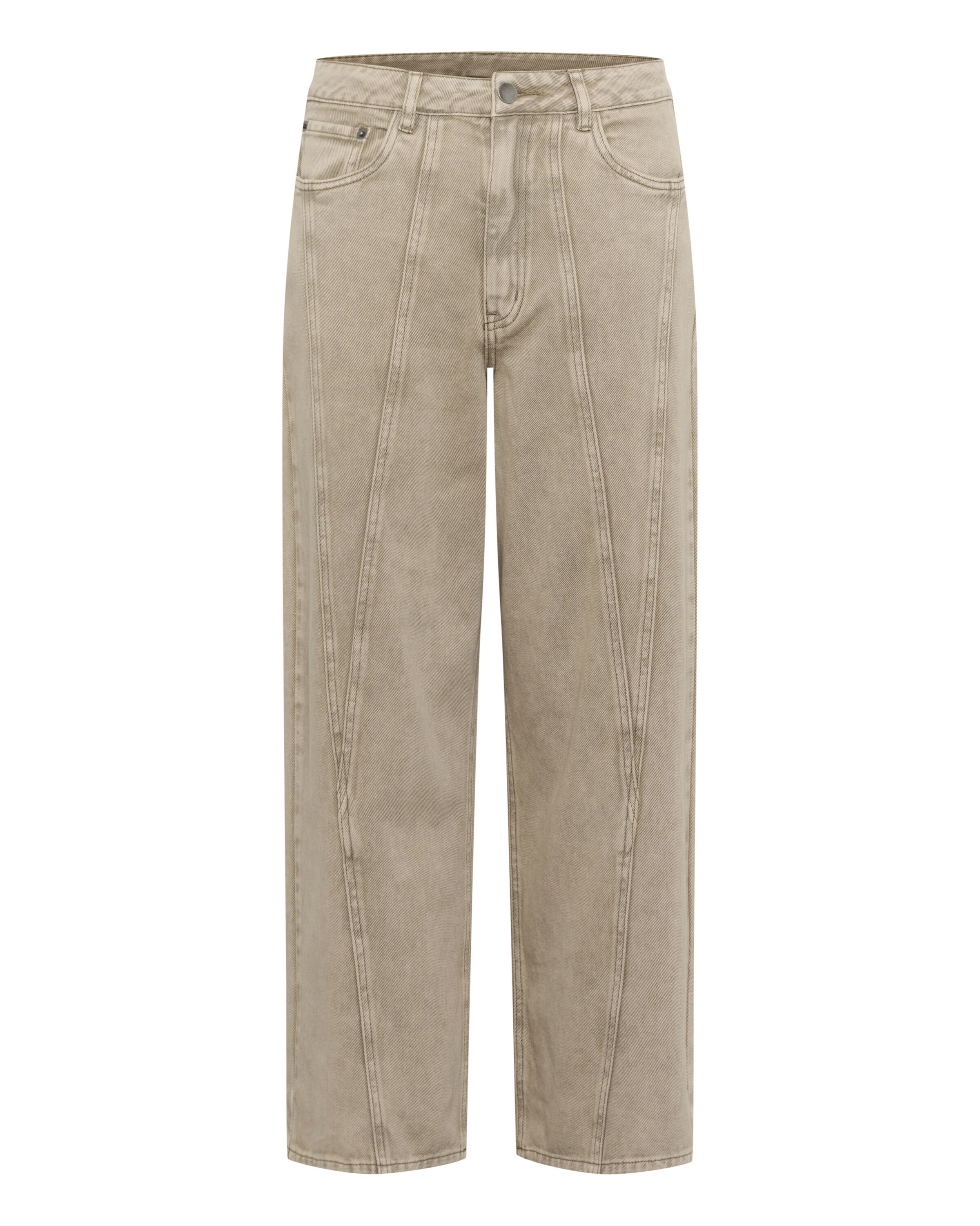 Kaffe Wide leg Jeans 'KARania' in Beige: front