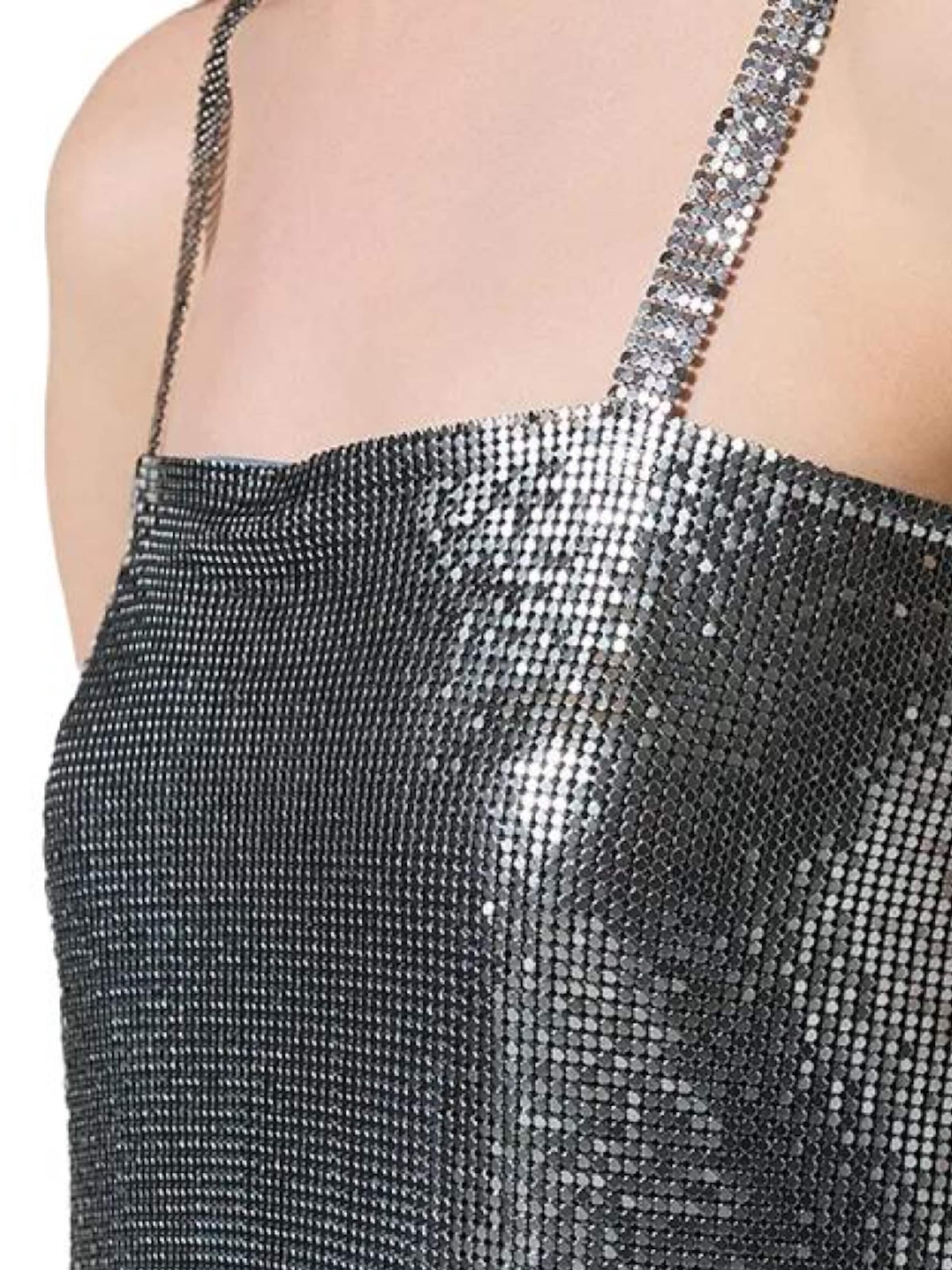 No Matter What Top in Silber