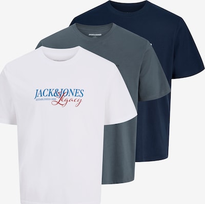 Maglietta 'JJJADE' in XS JACK & JONES di colore navy / azzurro / grigio scuro / bianco, Visualizzazione prodotti