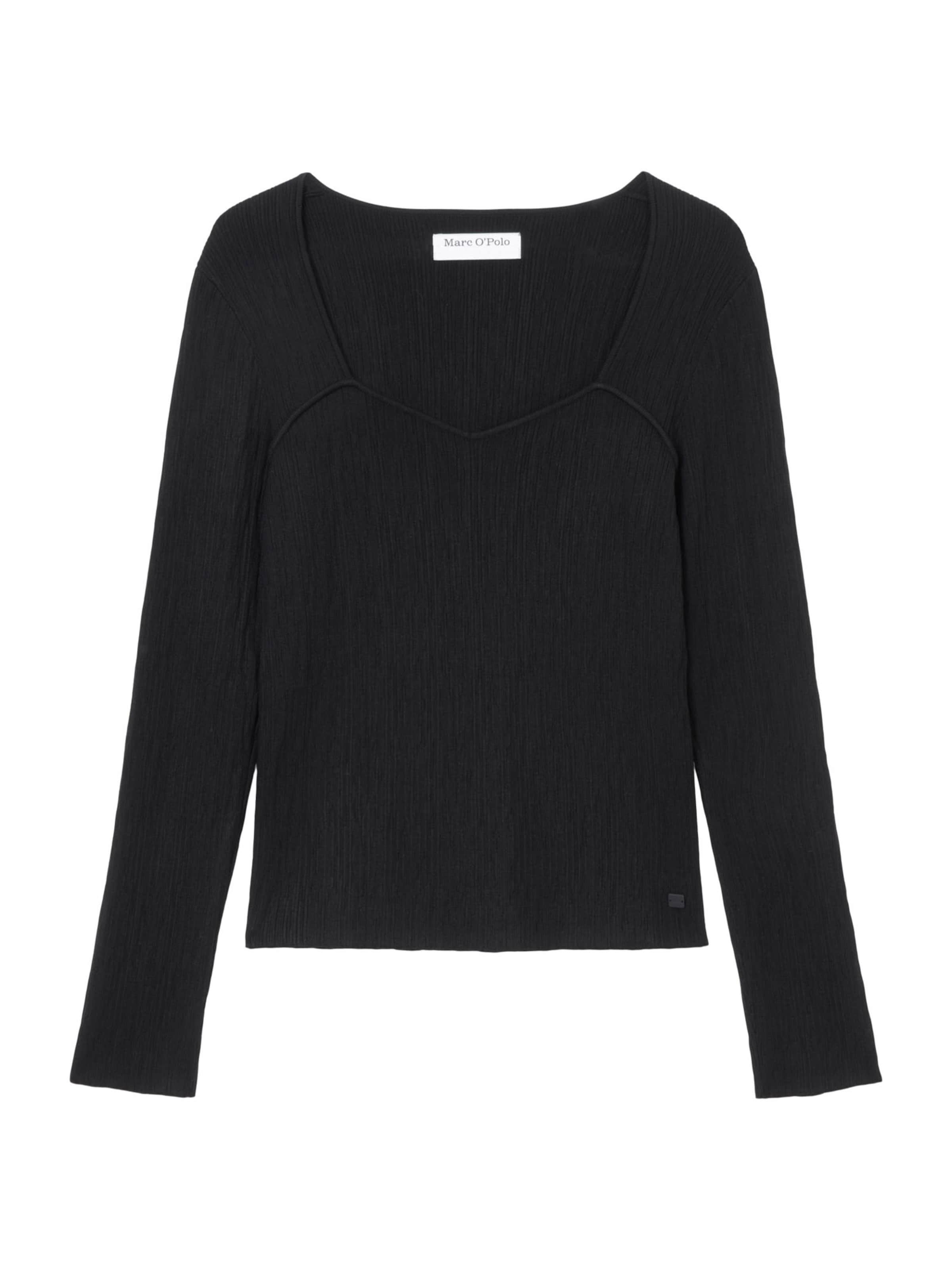Marc O'Polo DENIM Πουλόβερ σε μαύρο: μπροστά