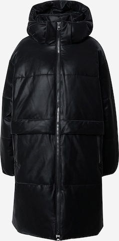 Calvin Klein Jeans Χειμερινό παλτό σε μαύρο: μπροστά