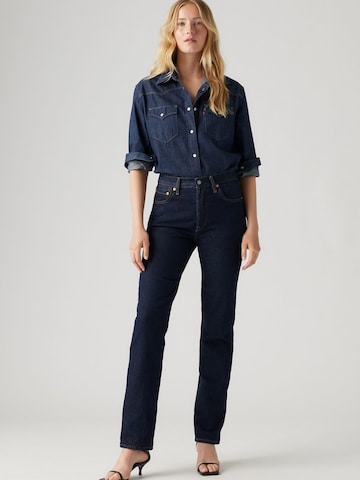 LEVI'S ® Regular Jeans  '501® Jeans For Women' in Blau: Vorderseite