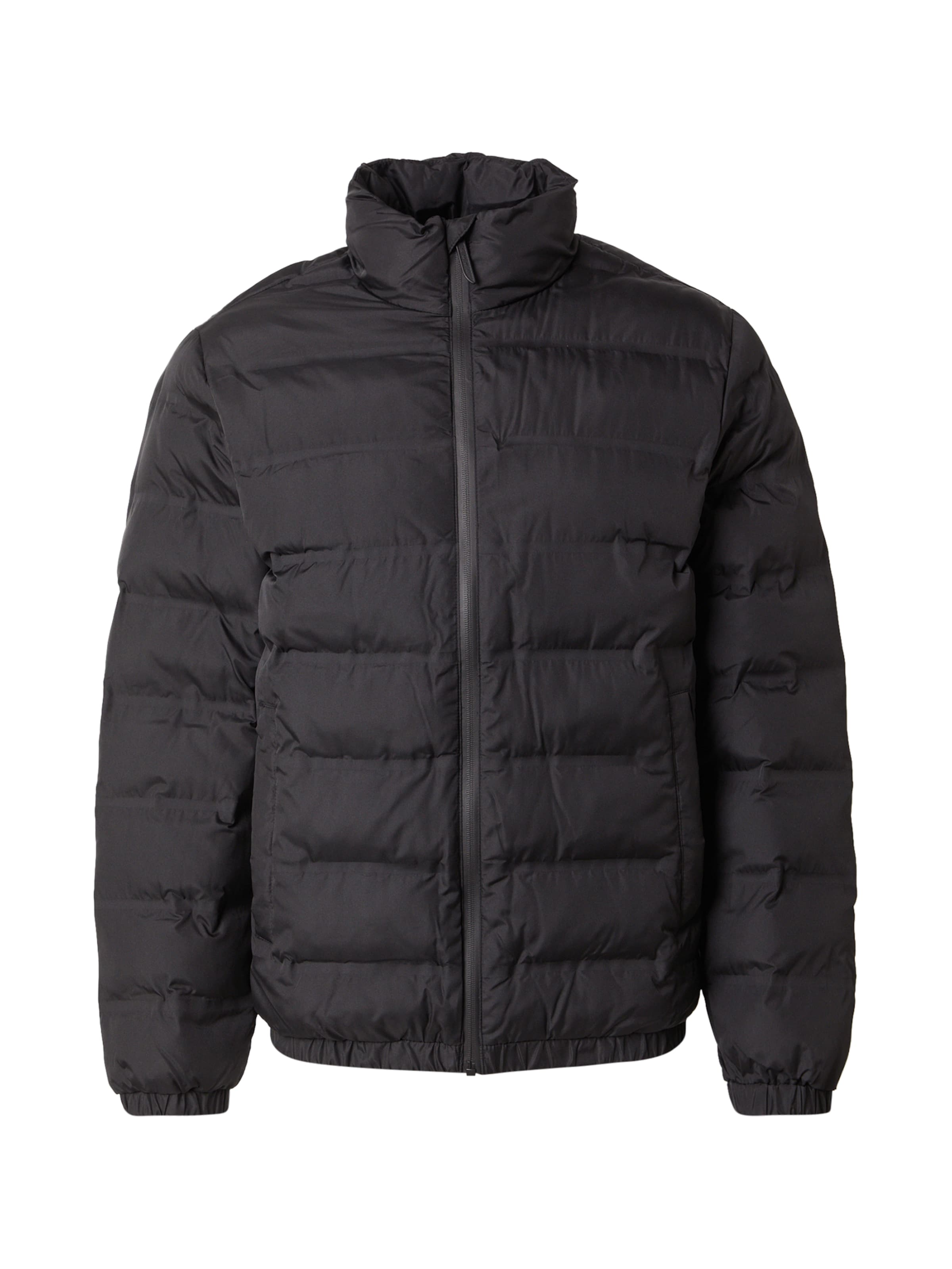 JACK & JONES Winter Jacket 'JCOFUSION' in Black: front