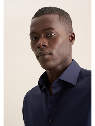 SEIDENSTICKER Slim fit Business shirt in Blue