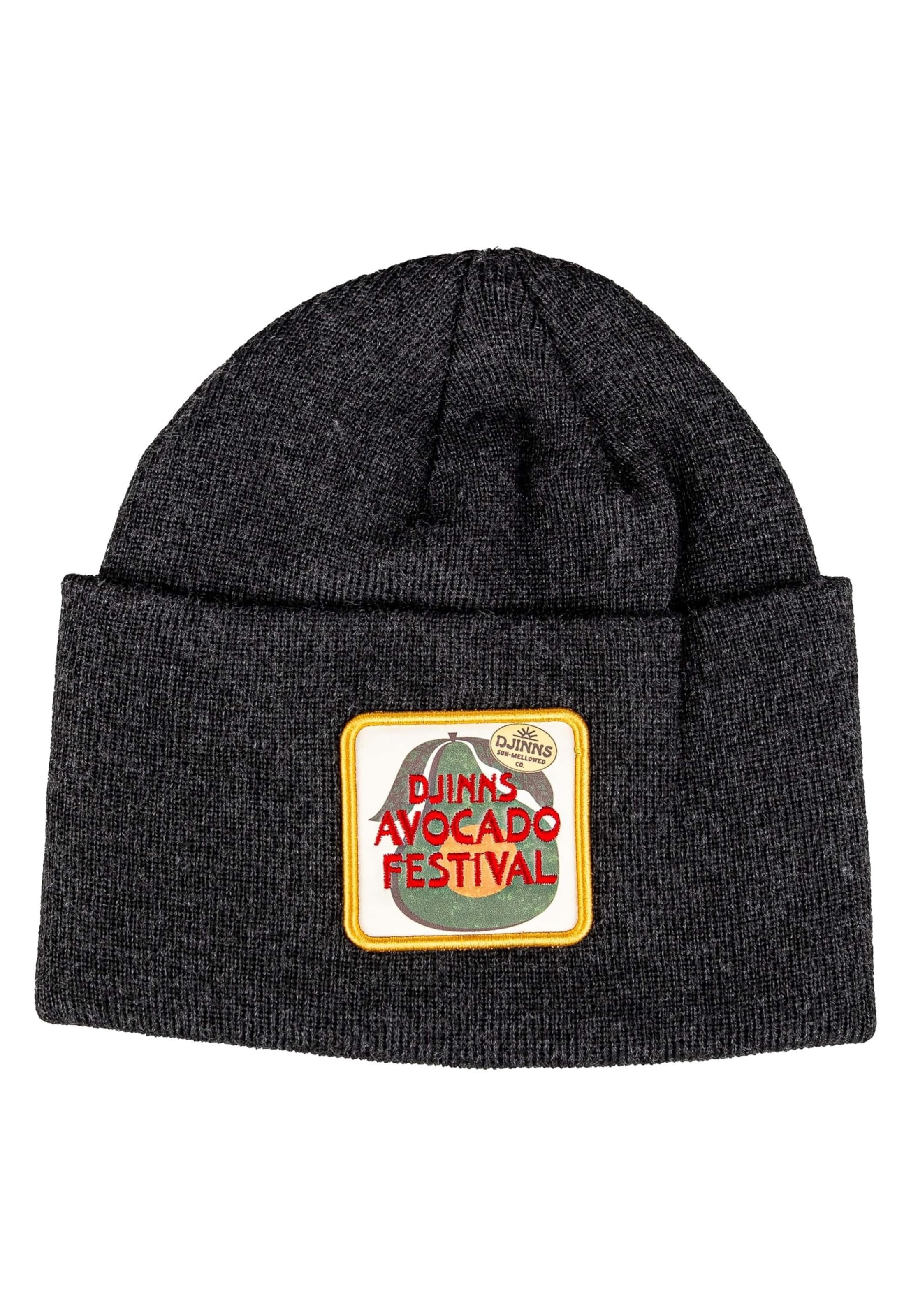 DJINNS Beanie 'Avo Festival' in Black