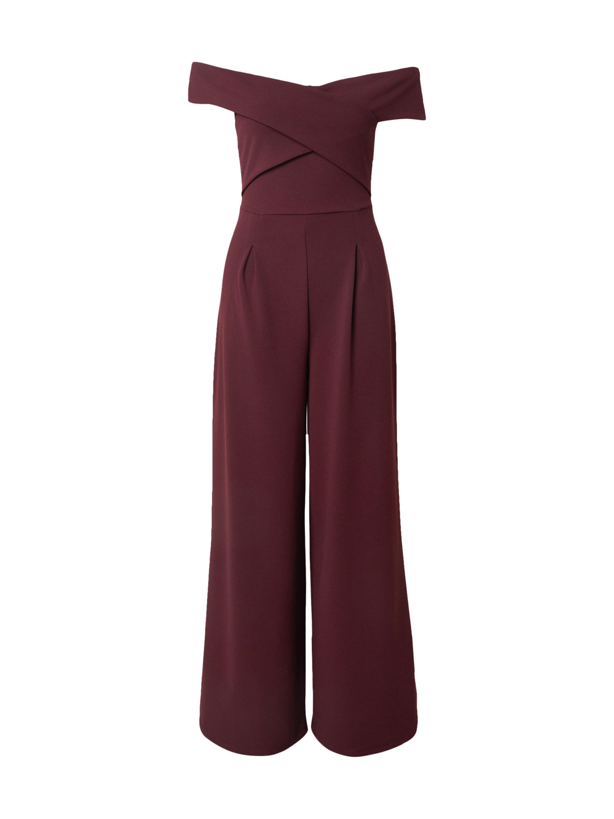 sarkans ABOUT YOU Kombinezons 'Tela': no priekšpuses