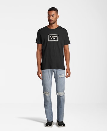 Coupe slim Jean AÉROPOSTALE en bleu