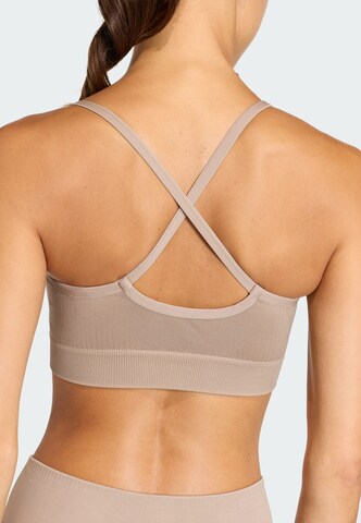 ADIDAS PERFORMANCE - Bustier Sujetador deportivo 'Essentials' en marrón