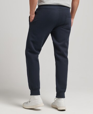 Superdry Tapered Broek 'Vintage' in Zwart