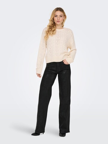 ONLY - Jersey 'ONLIsa' en blanco