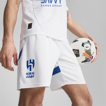PUMA Regular Sportbroek 'Al Hilal Saudi F.C. 24/25' in Wit