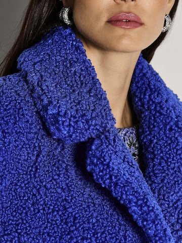 Manteau mi-saison MADELEINE en bleu