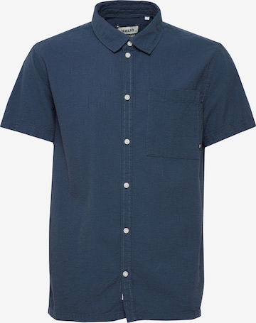 !Solid - Regular Fit Camisa 'Frevne' em azul: frente