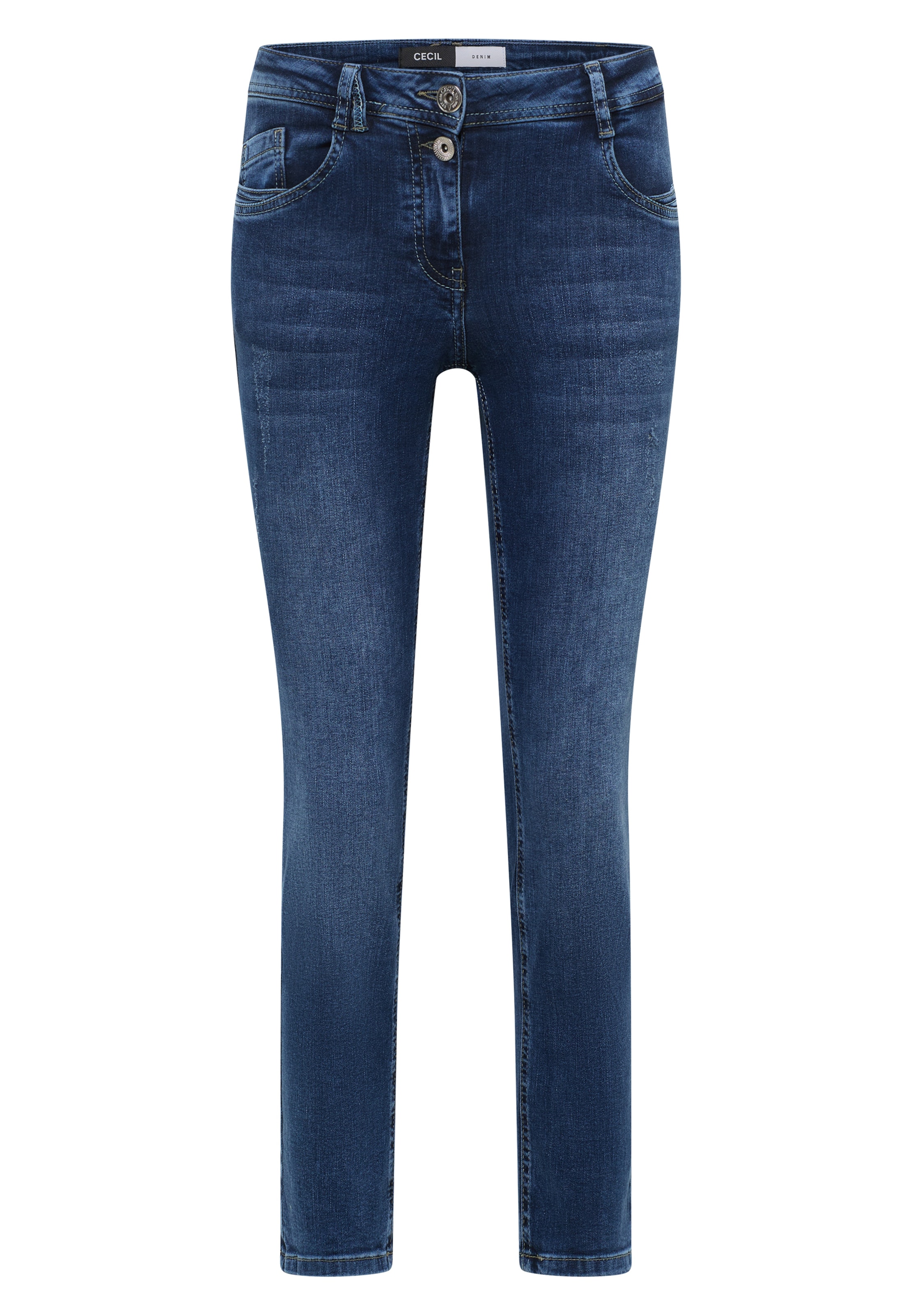 CECIL Slim fit Jeans in Blue: front