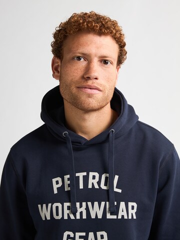 Sweat-shirt Petrol Industries en bleu