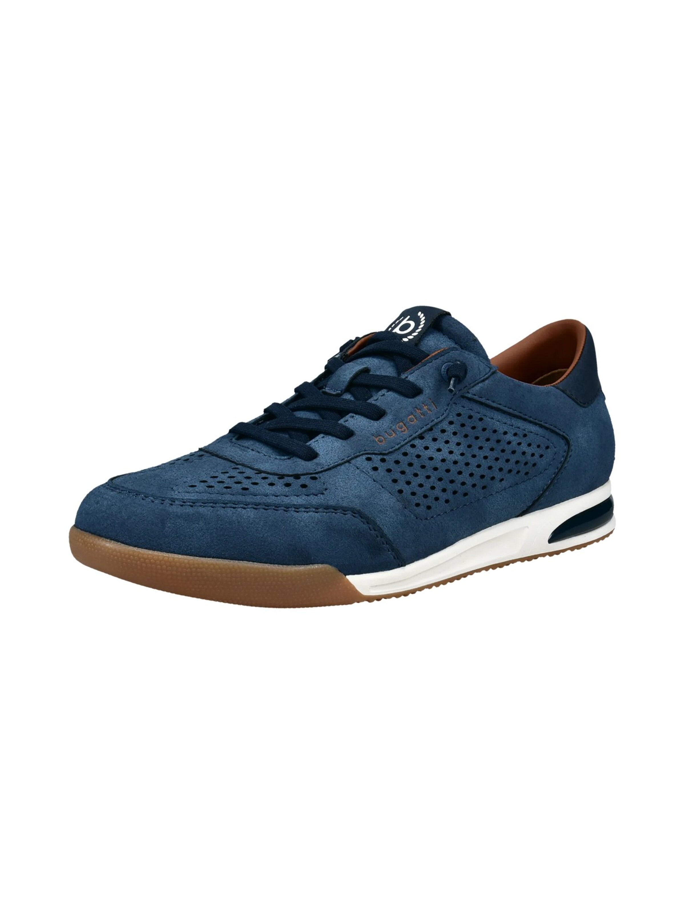bugatti Sneakers laag in Blauw: voorkant