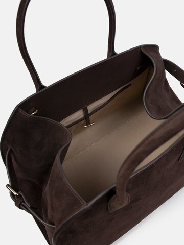 L37 HANDMADE SHOES - Bolso de mano 'BON VOYAGE' en marrón