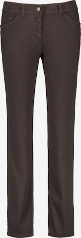 GERRY WEBER Slim fit Jeans 'Best4me' in Brown: front