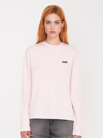 Volcom Shirt 'PISTOL STONE' in Roze: voorkant