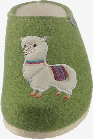 Tofee Slippers in Green