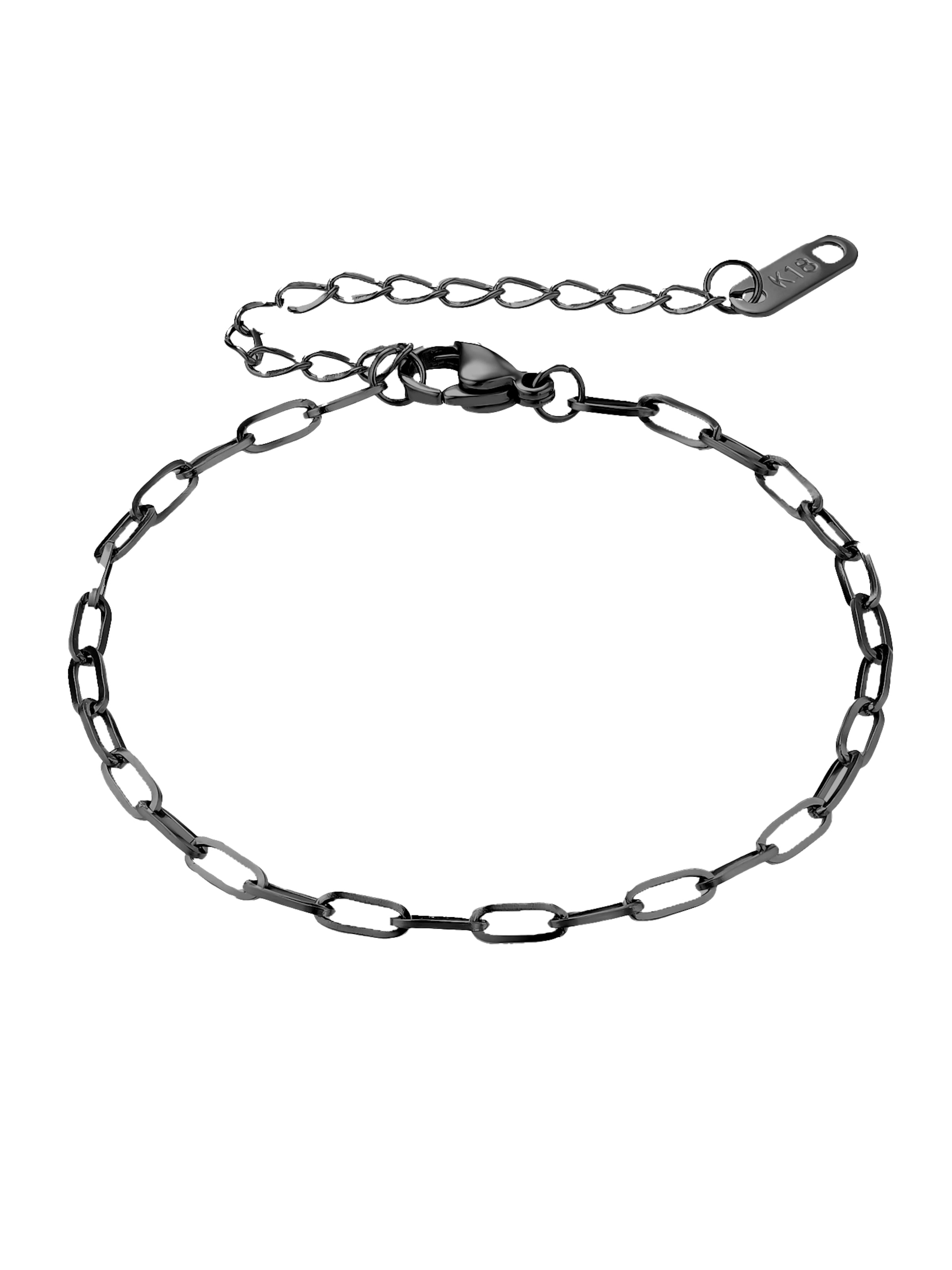 Heideman Armband 'Lana' in Zwart: voorkant