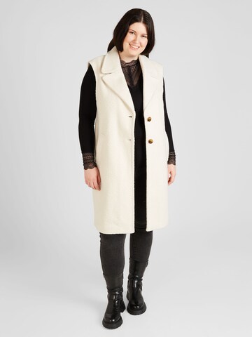 Vero Moda Curve Bodywarmer 'SALLY' in Beige