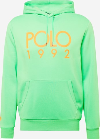 Sweat-shirt Polo Ralph Lauren en vert : devant