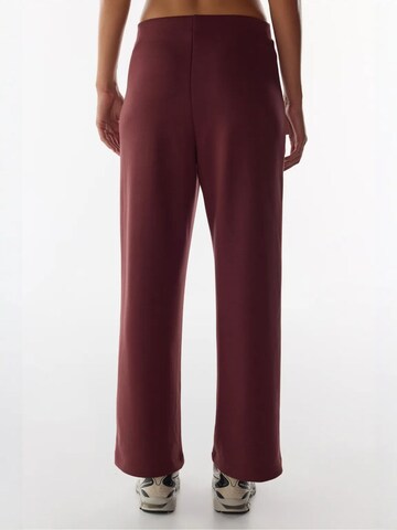 Wide leg Pantaloni 'Hose' di Penti in rosso