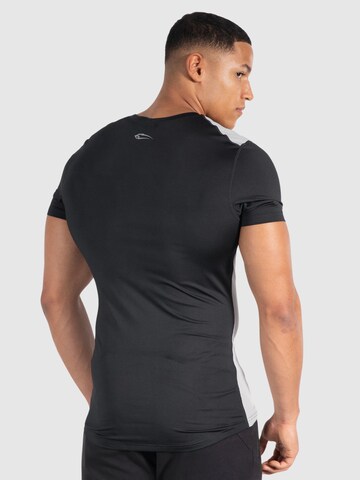 Smilodox Sportshirt 'Maison' in Schwarz