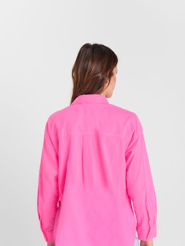 Le Temps Des Cerises Blouse in Pink