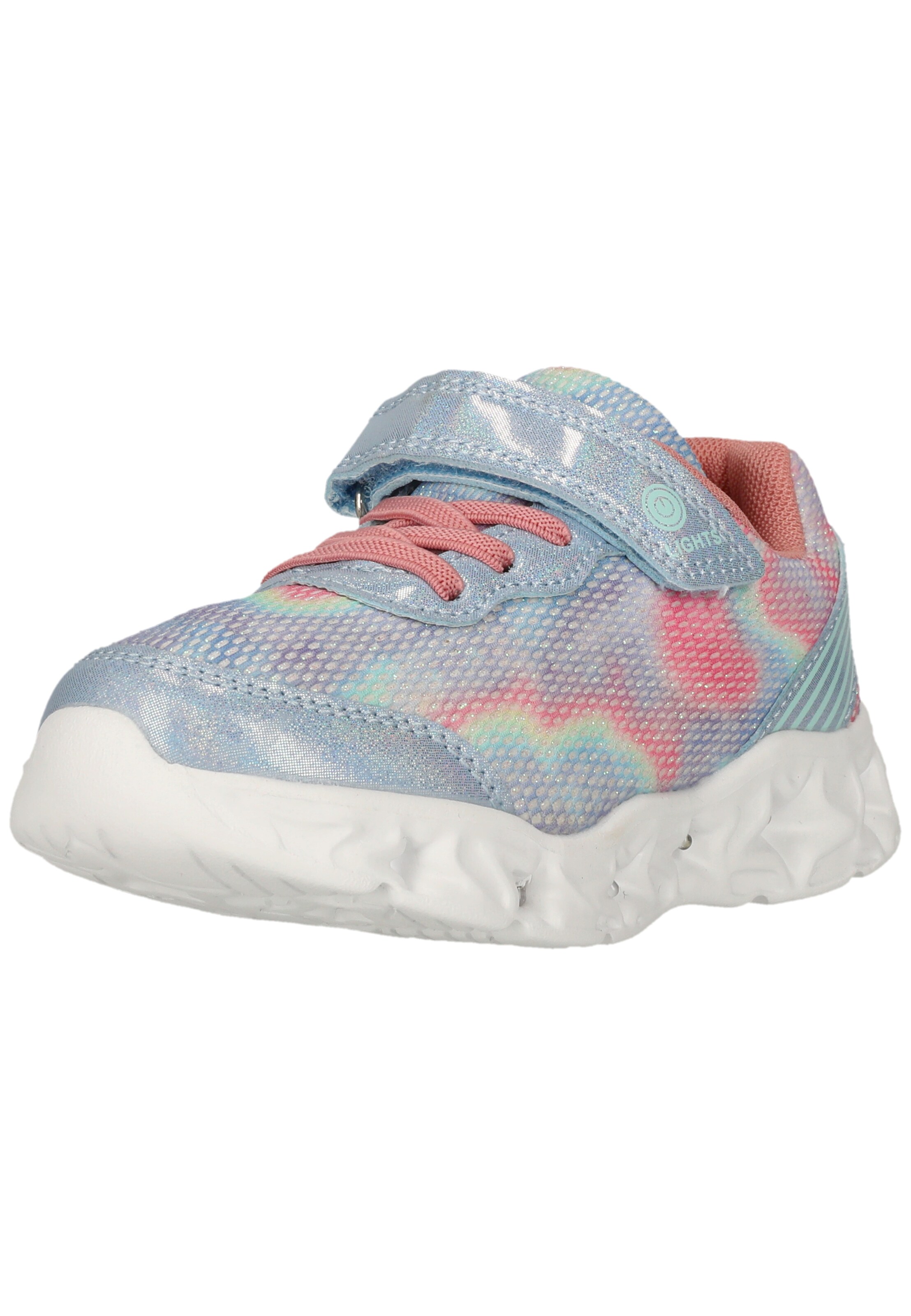 ZigZag Lage schoen 'Hellin' in Blauw: voorkant