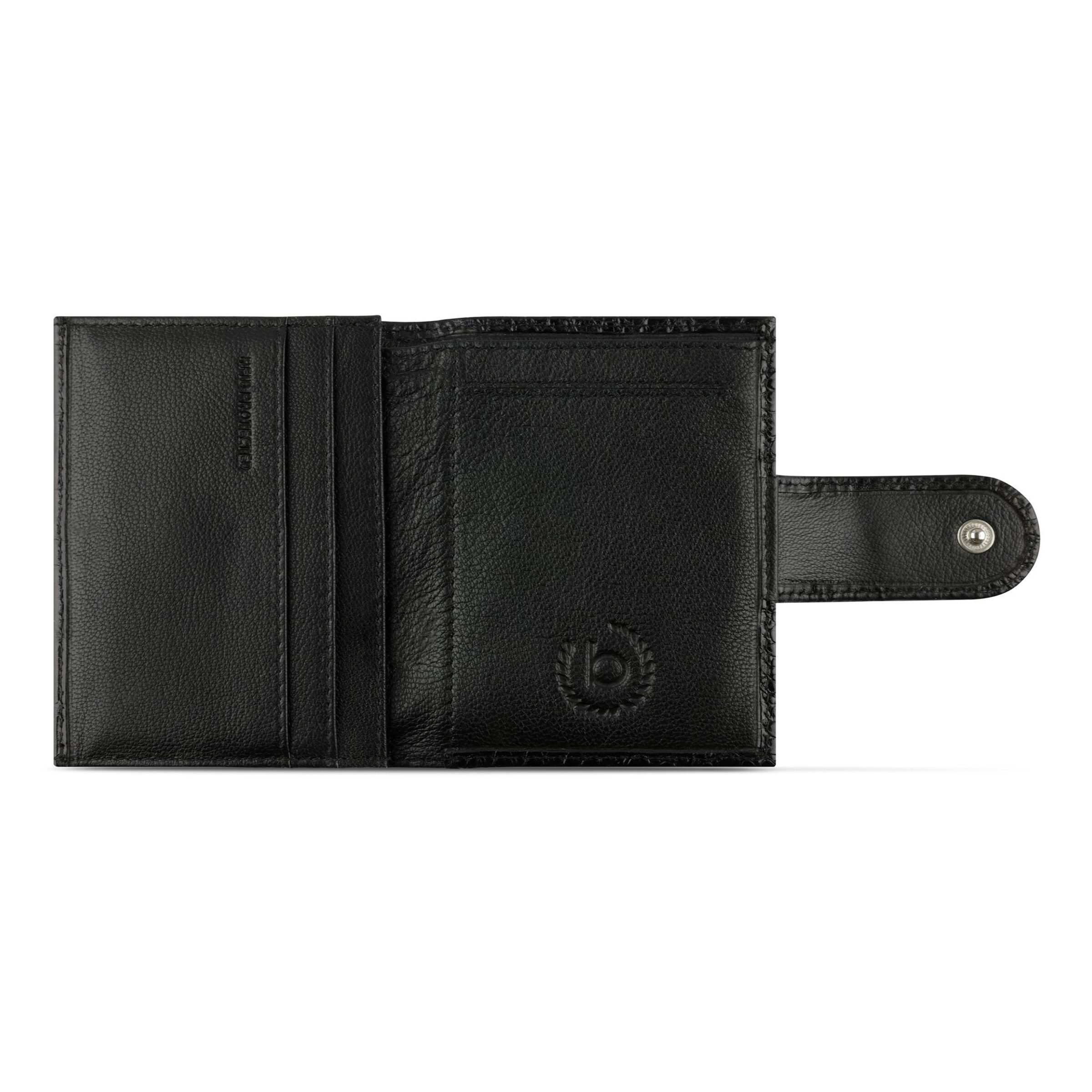 bugatti Portemonnaie in Schwarz