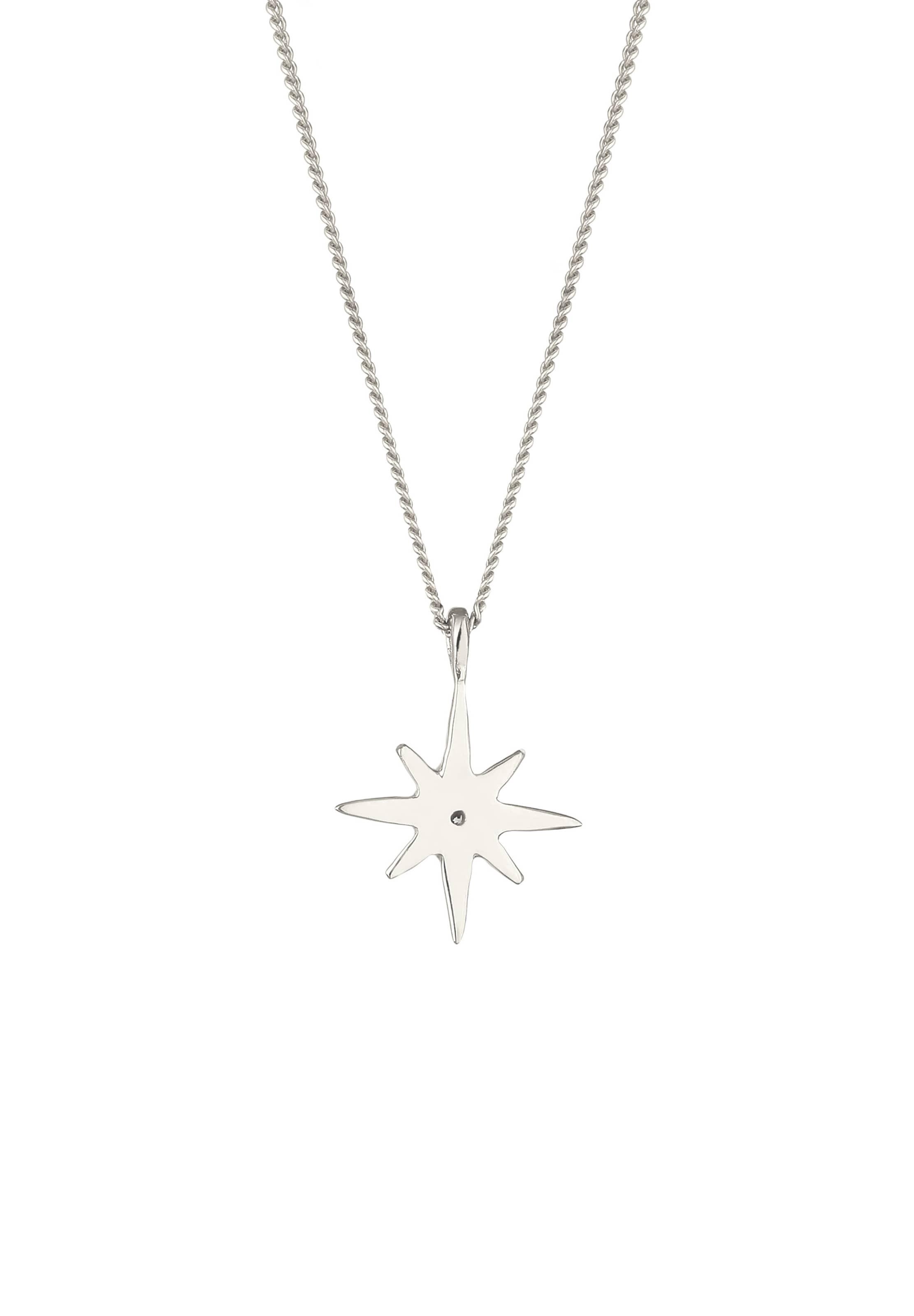 Chaîne 'Star' Elli DIAMONDS en argent