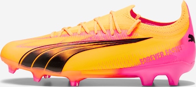 PUMA Soccer shoe 'ULTRA ULTIMATE' in yellow gold / Pink / Black, Item view