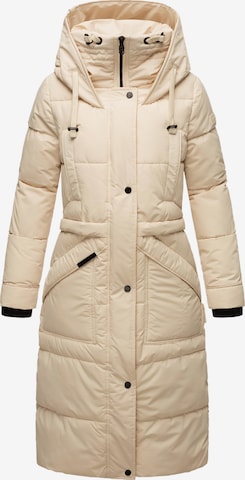 Manteau d’hiver 'Ayumii' MARIKOO en beige : devant