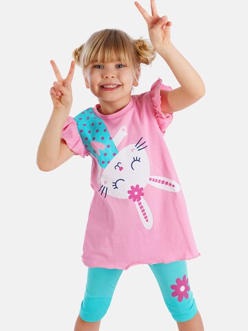 Denokids Tracksuit 'Bunny' in Pink: front