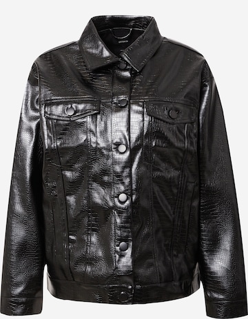 Cotton On Prehodna jakna | črna barva: sprednja stran