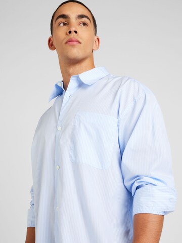 Coupe regular Chemise 'ANRVOLUND' ANNARR en bleu